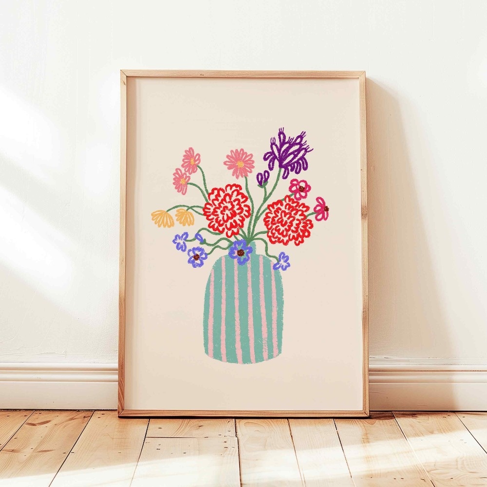 Frameless,1pc Retro Beige Flor - đánh giá và giá Plant Parenting
