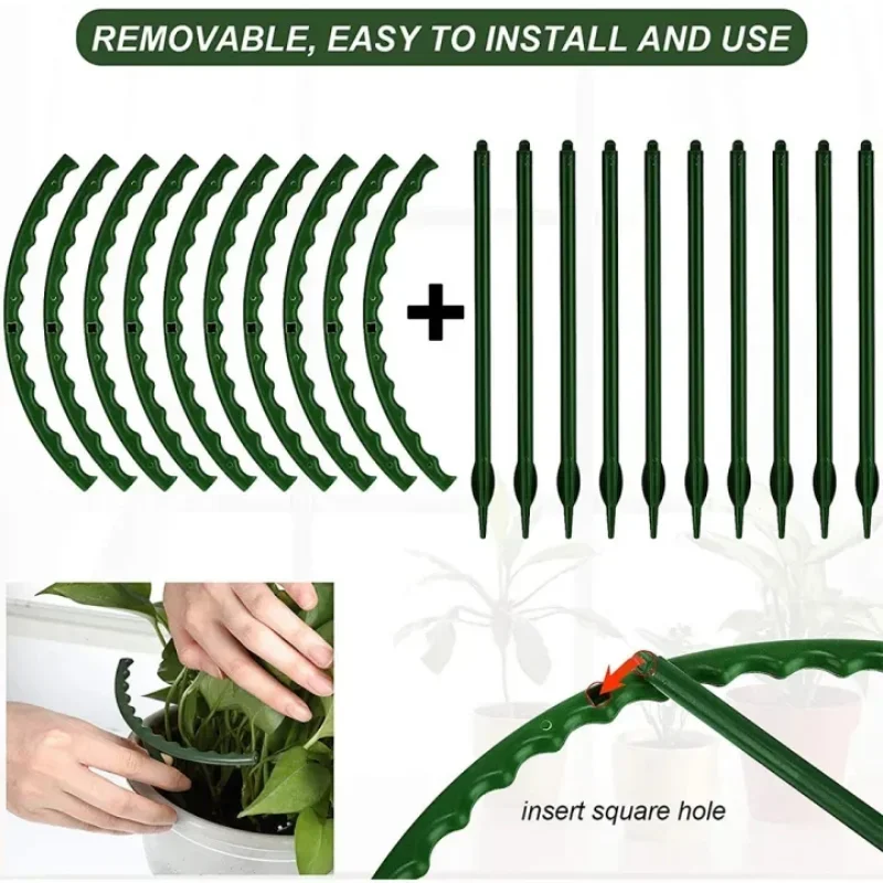 Plastic Plant Support Pile Sta - đánh giá và giá Plant Parent Tools