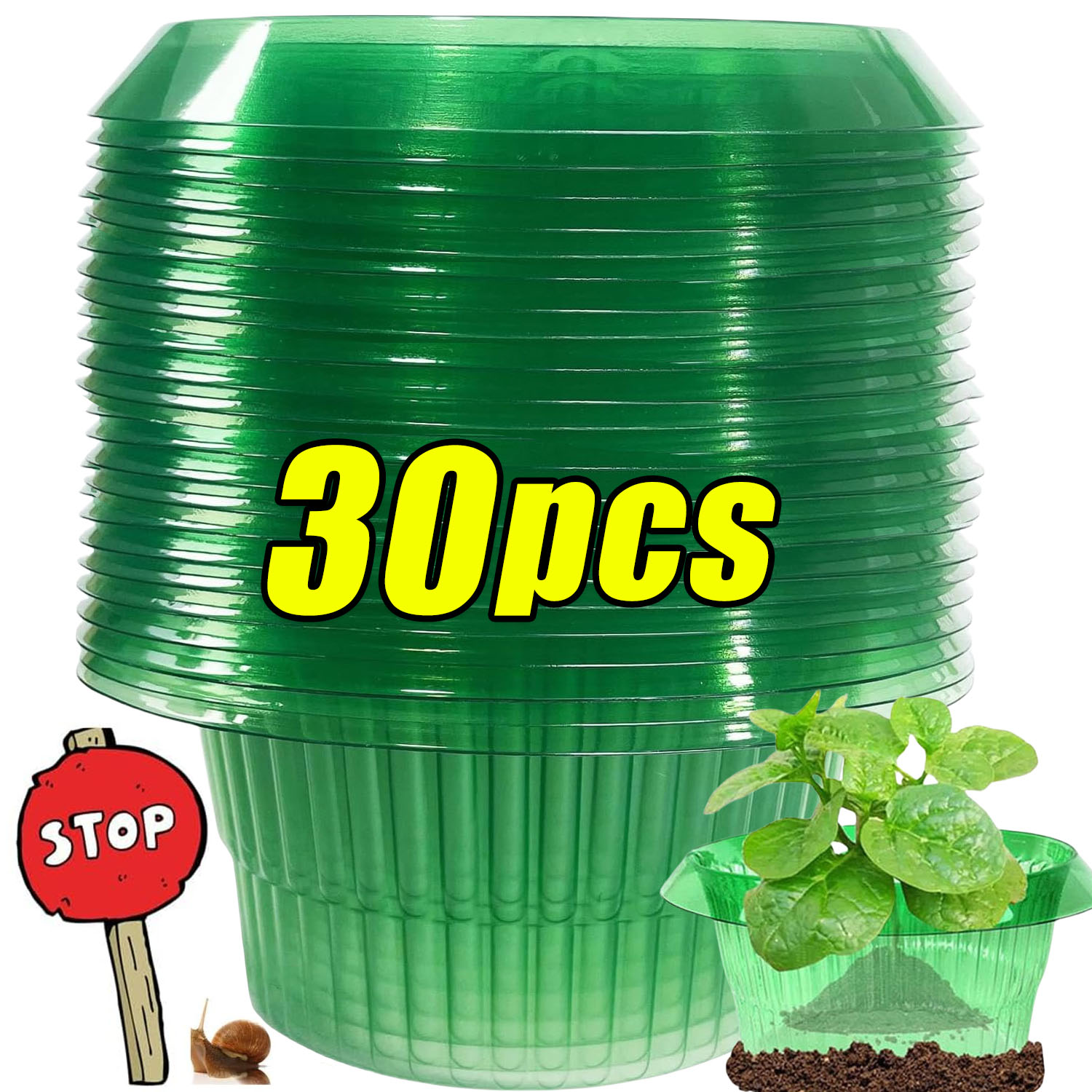 1/30pcs Plants Slug Protection - đánh giá và giá Plant Parent Tools