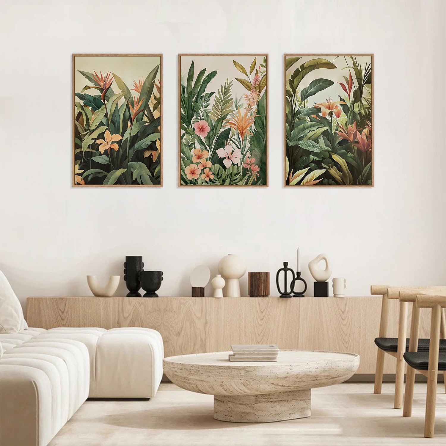 3pcs/set frameless Canvas Pain - đánh giá và giá Plant Parenting